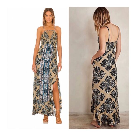 NEW Free People Intimately Floral and Lace Maxi Dress 
Size S
NWOT - Picture 1 of 12